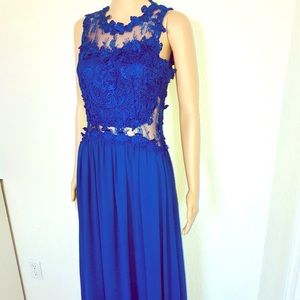 Blue Lace Dress (perfect for prom)